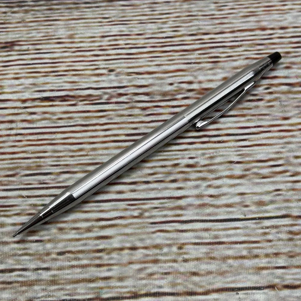 Cross Century‎ Lustrous Chrome Mechanical Pencil Made in USA Vintage with Box